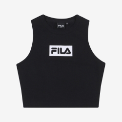 Fila Modern Crop Top - Naisten Rintaliivit - Mustat | FI-90250